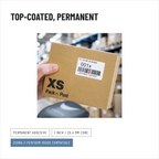Direct Thermal SKU Labels 50.8 x 25.4 mm, Rolls of 2,580